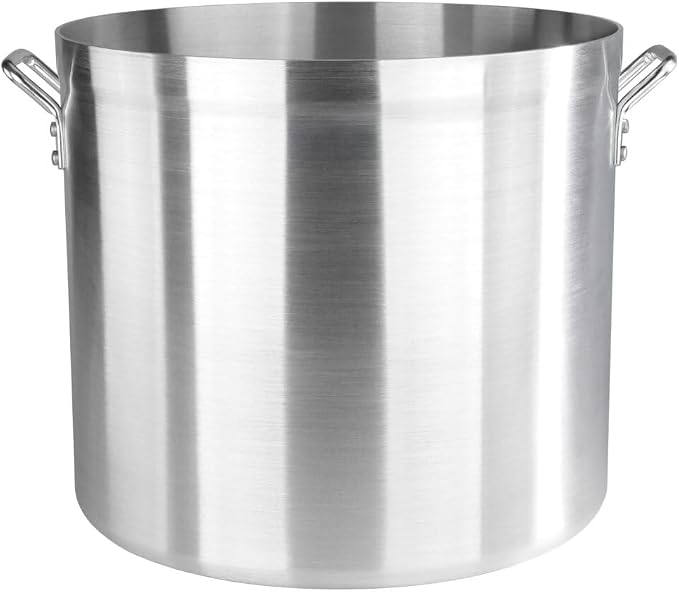 New Star Foodservice 80 Qt Aluminum Stock Pot, No Cover by NewStarFoodservice