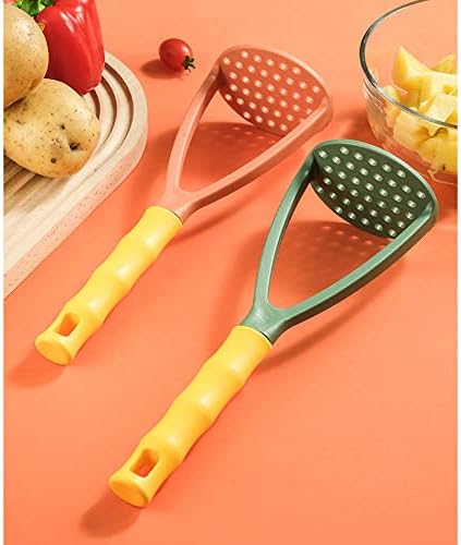 2pcs Potato Masher Manual Masher Kitchen Masher Non-Scratch Nonstick