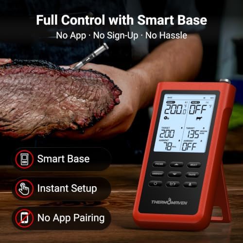 ThermoMaven 3000FT Wireless Meat Thermometer, 2 Probes