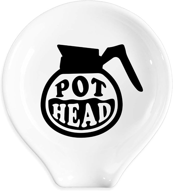 Funny Coffee Spoon Holder-Coffee Spoon Rest-Cafe Bar Station Accessories-Pot by Unknown