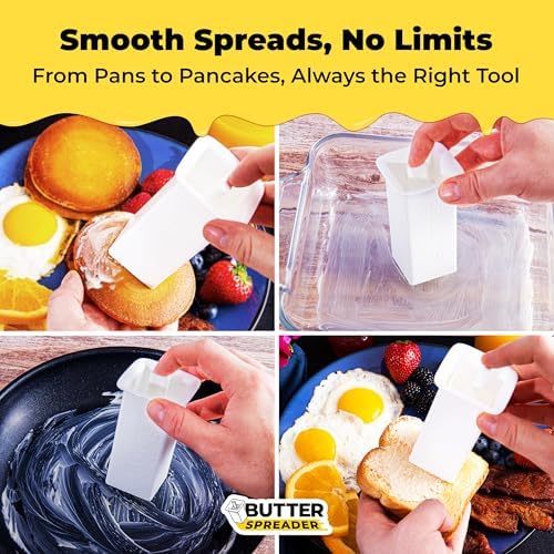 Mess-free Butter Spreader 1Pk Holds Twice the Butter for Corn Cobs