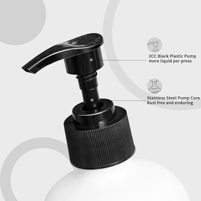 MOMEEMO Soap Dispenser Bathroom Set, Contains Hand and Lotion Dispenser - Image 4