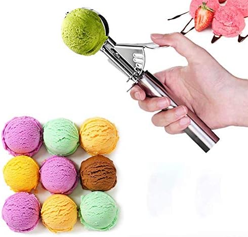 zaizai Cookie Scoop Set, Ice Cream Scoop Set, Set of 3 Size Ice Cream