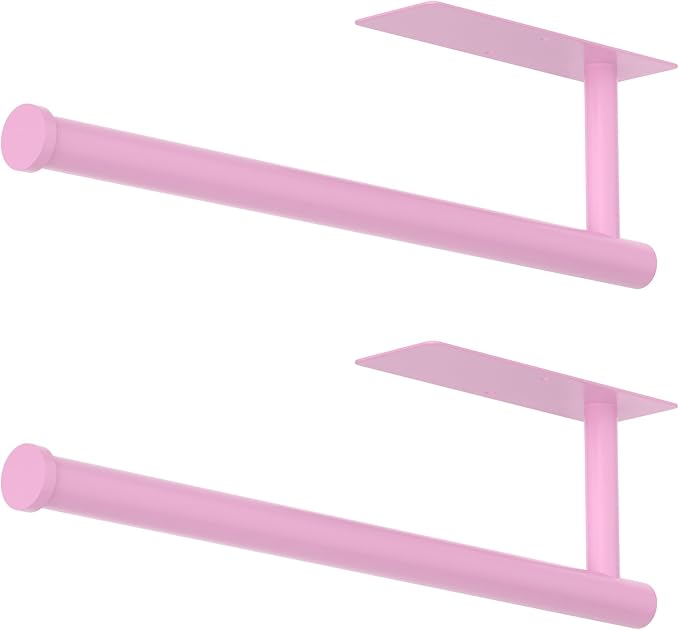 Paper Towel Holder Under Cabinet, Self-Adhesive, No Drilling, Stainless Steel by CHIKESI