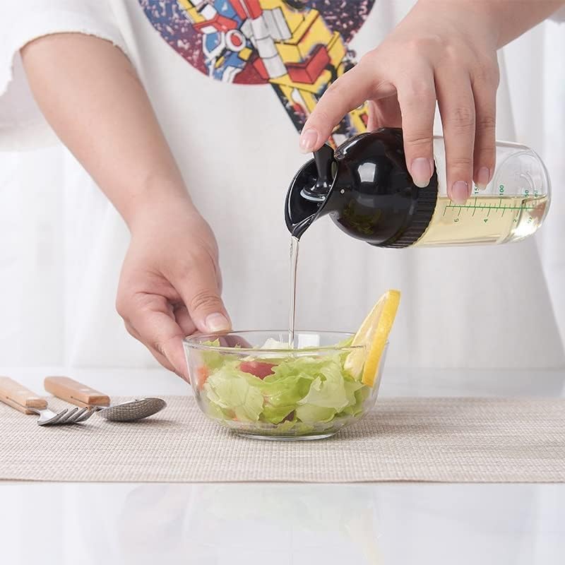 Salad Dressing Shaker Container, Pour Spout, LeakprooF, Dishwasher