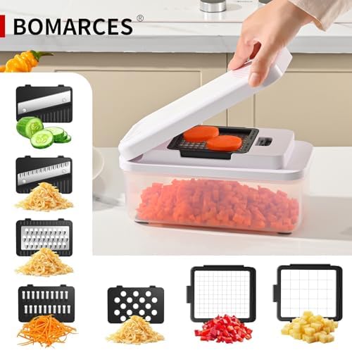 11-in-1 Vegetable Chopper, 7.2 Cup Container