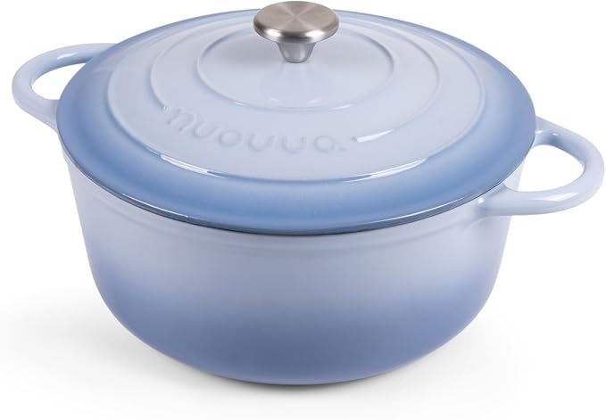 Nuovva Enamelled Cast Iron Dutch Oven Pot by Nuovva