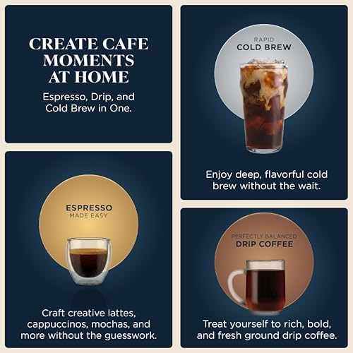 Ninja Luxe Café Premier 3-in-1 Espresso Machine