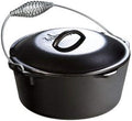 Lodge 5 Quart Pre-Seasoned Cast Iron Dutch Oven by Lodge