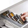 Spice Drawer Organizer 4 Tier Seasoning Rack Tray Spice Jar Holder