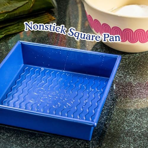Great Jones Nonstick 9.5x9.5 Inch Square Baking Pan (Broccoli) - Non