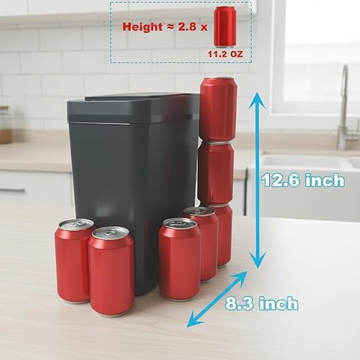 Yatmung Touchless Bathroom Trash Can - Image 5
