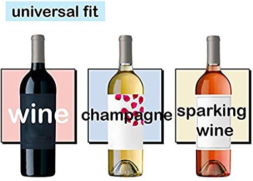 OTRON Champagne Stopper Sparkling Wine Bottle Stopper, Set of 4