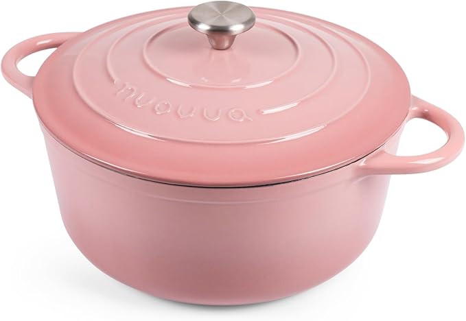 Nuovva Enamelled Cast Iron Dutch Oven Pot by Nuovva