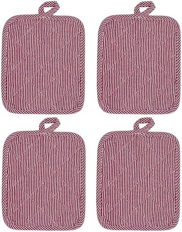 American Linen 8-Pack Heat Resistant Pot Holders & Hot Pads