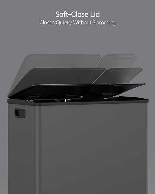 Lovewind Dual Trash and Recycling Bins - Image 5
