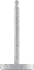 Koville Carrara Marble Paper Towel Holder Countertop, 6“ Genuine Stone Paper by Koville