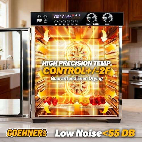 Commercial 12-Tray Food Dehydrator