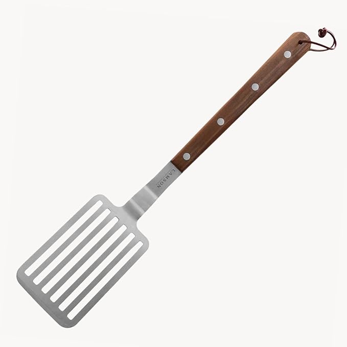 Lamson Premier BBQ Turner with Riveted Walnut Handle by LamsonKitchenKnivesTools