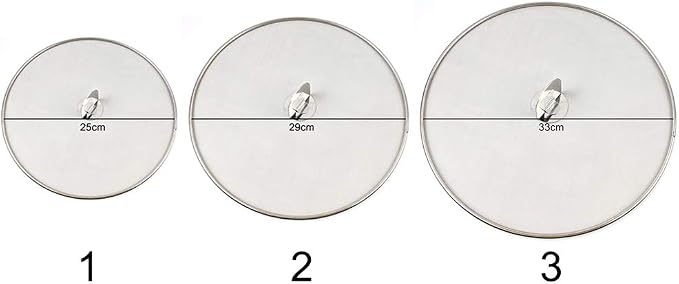 9.84" Stainless Steel Splatter Screen - Image 2