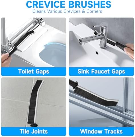 14Pcs Crevice Cleaning Brush Set, V Shape