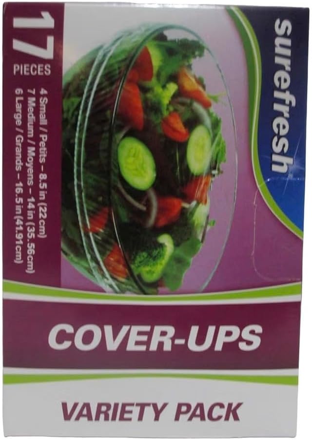 Reusable Stretch to Fit Food Covers, Variety Pack Cover-ups - Image 6