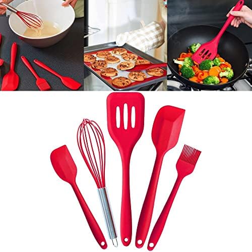 ADBI’s Spatulas Silicone Heat Resistant - Kitchen Utensil Set