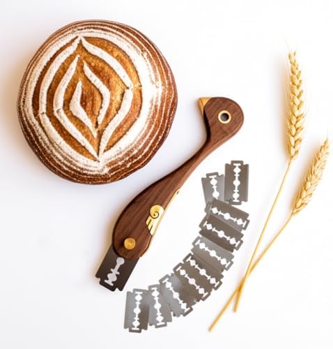 Bird Bread Lame Dough Scoring Tool with 10 Replacement Blades