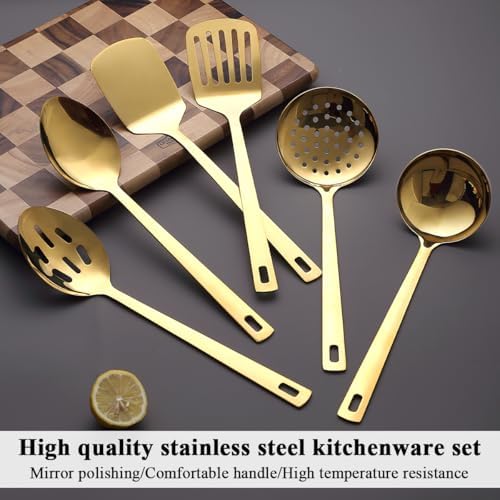Evanda 6-Piece Stainless Steel Utensil Set