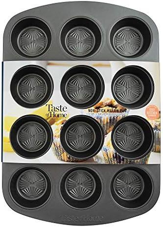 Range Kleen Taste of Home® 12-cup Non-Stick Metal Muffin Pan
