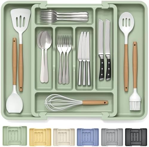 Caperci Large Silverware Organizer Tray