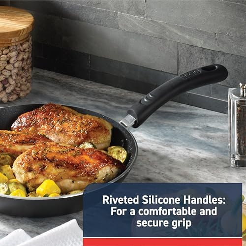 T-Fal Experience Nonstick Fry Pan 12.5 Inch, Induction, Oven Broiler