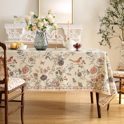 ISAENNE Designer French Linen Rectangular