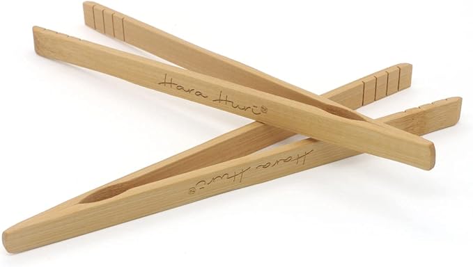 Bamboo Toaster Tongs by HaraHuri