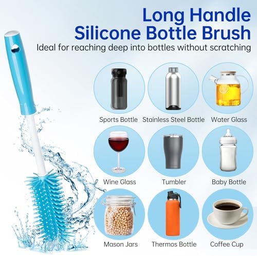 3 Pack Water Bottle Cleaner Brush Set for Owala