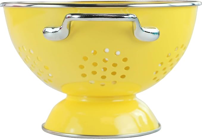 Calypso Basics by Reston Lloyd Powder Coated Enameled Colander, 5 Quart - Image 3