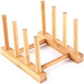 YWSHF Bamboo Wooden Dish Rack Dishes Drainboard Drying Drainer Storage Holder by YWSHF