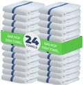 Towels N More 24 Pk 16x19 Cotton Kitchen Cleaning 30 Oz Bar Mop Towel