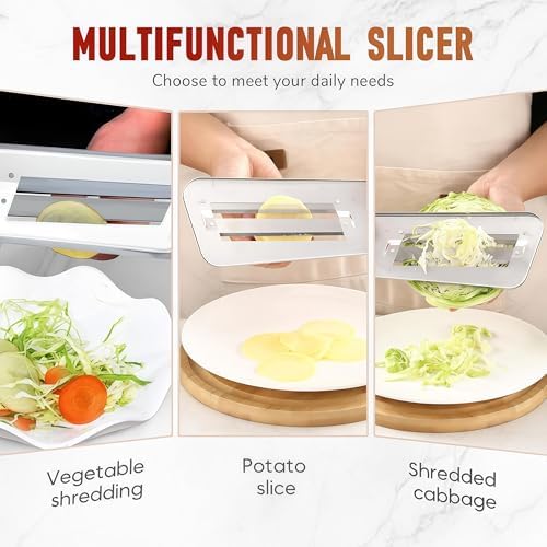 Stainless Steel Dual Blade Julienne Cutter, Vegetable Cutter
