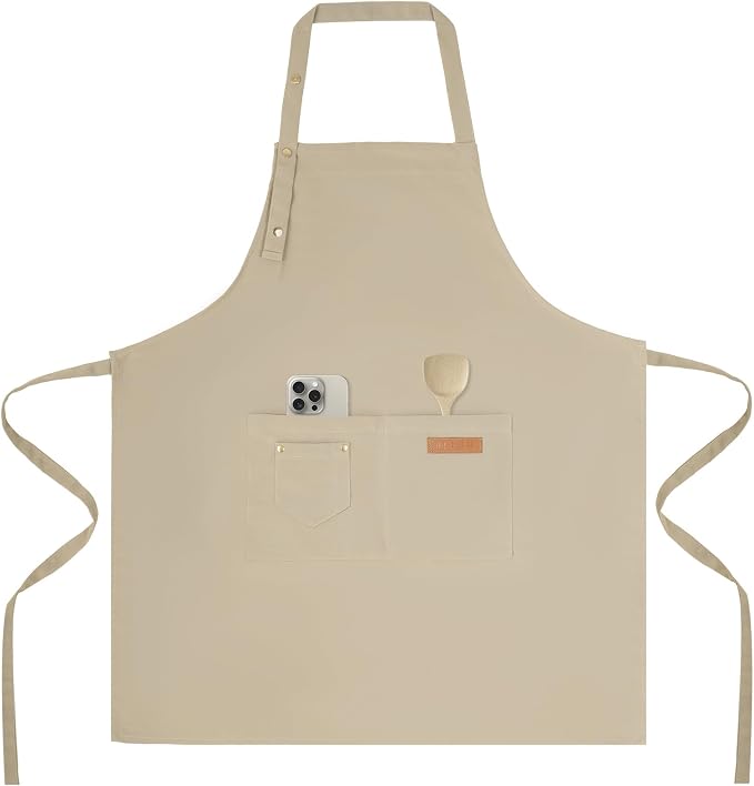 Tosewever Art Aprons for Women Painting Pottery Baking, Mens Buckle Straps by Tosewever