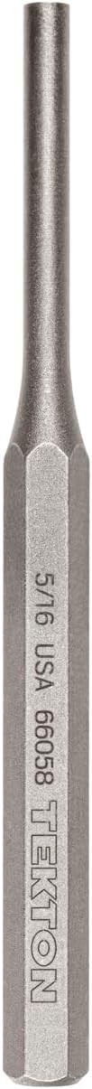 TEKTON 5/16 Inch Pin Punch | 66058 | Made in USA by TEKTON