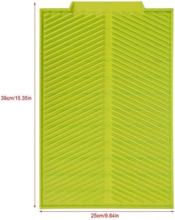 Kitchen Mat Dish Drying Rack Microfiber Tray Silicone Draining Mat