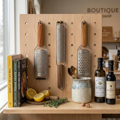 NAZANIN 3-Piece Stainless Steel Cheese Grater and Zester Set