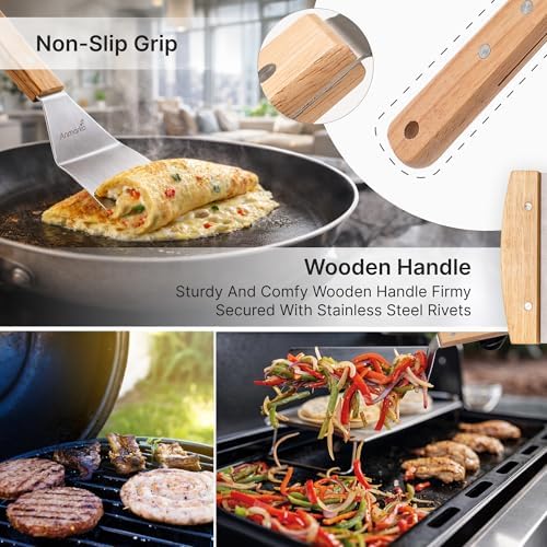 Stainless Steel Griddle Spatula Set