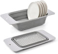 Monozuki Collapsible Colander – Space Saving Silicone Kitchen