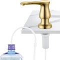 GAGALIFE Kitchen Sink Soap Dispenser Brushed Gold, Under Sink Soap Dispenser by GAGALIFE