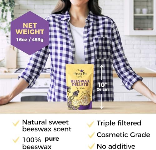 Trifecta Living Co. Beeswax Pellets, 100% Pure