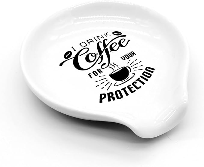 Funny Coffee Spoon Holder-Coffee Spoon Rest-Cafe Bar Station Accessories-I - Image 3