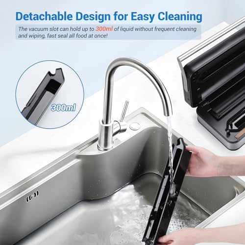 INKBIRD VS04 Vacuum Sealer with 4 Vacuum Sealer Rolls