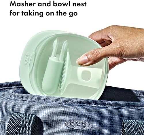 OXO Tot Food Masher, Opal